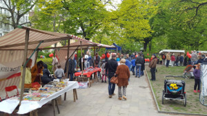 Auch proKIez war mit einem Stand vertreten.