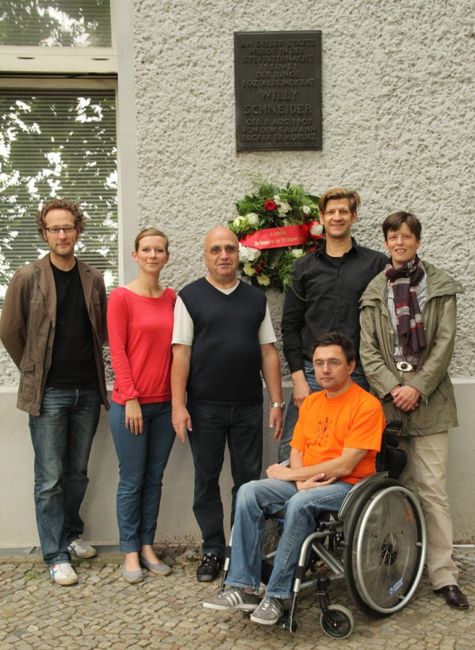Gedenkveranstaltung Willy Schneider 2012